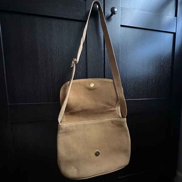 Vintage Coach Suede Leather Crossbody Bag - Picture 3 of 16